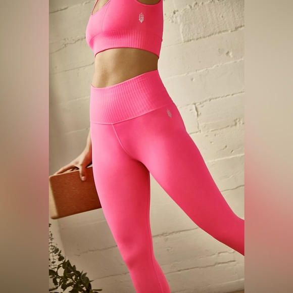 NWOT! Free People High-Rise 7/8 Good Karma Leggings - Picture 5 of 10